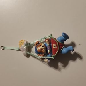 Baby Dog in the Swing Christmas Ornament